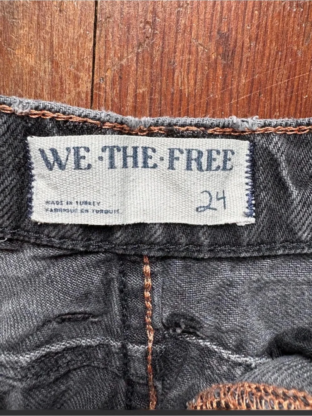 Free People Barrel Jeans 24